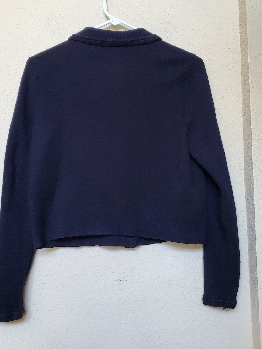 Sezane Black Button-Front 100% Wool Blazer Jacket. Size XS - Picture 4 of 8
